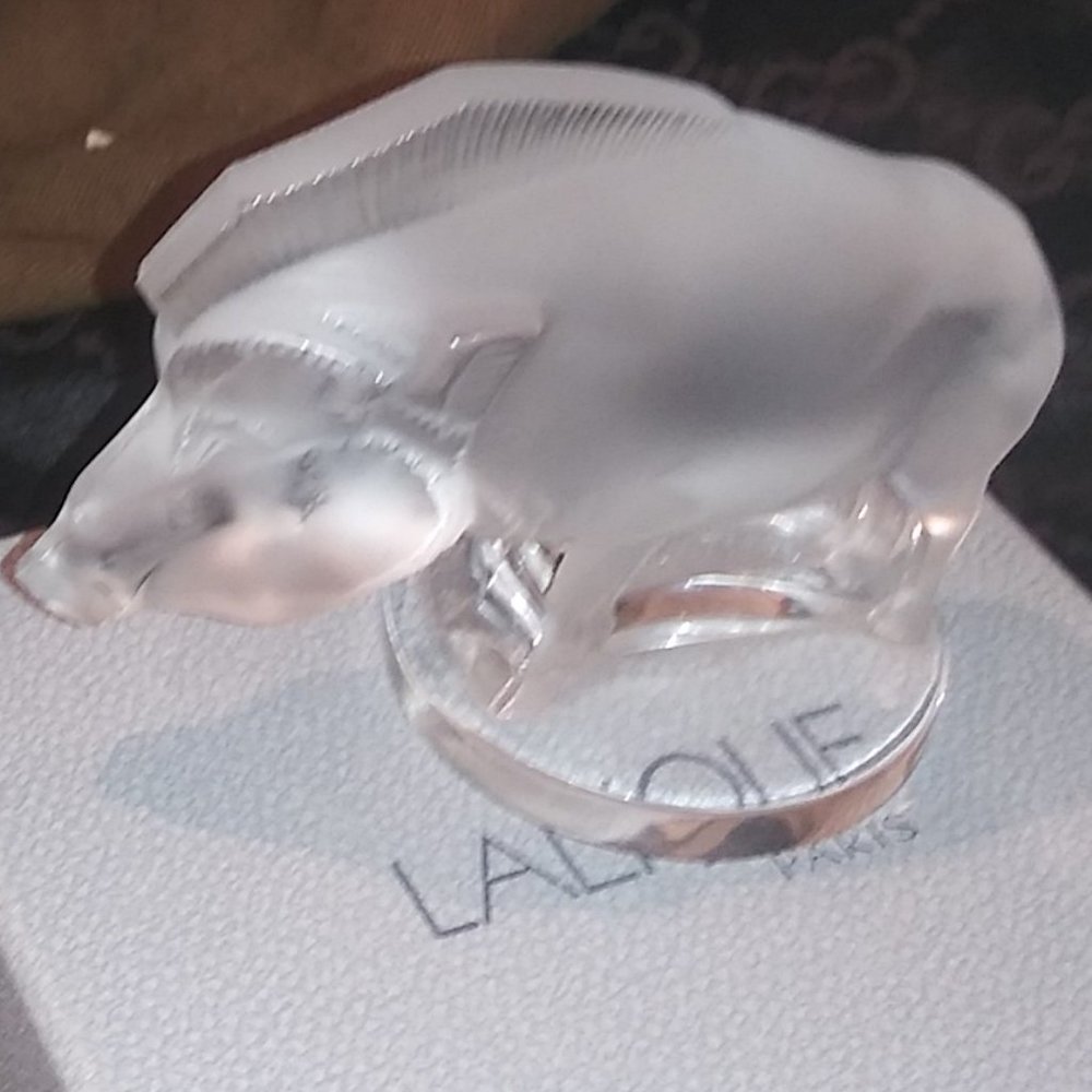 Lalique Boar is such a Bore; Mandy Duck is Gone